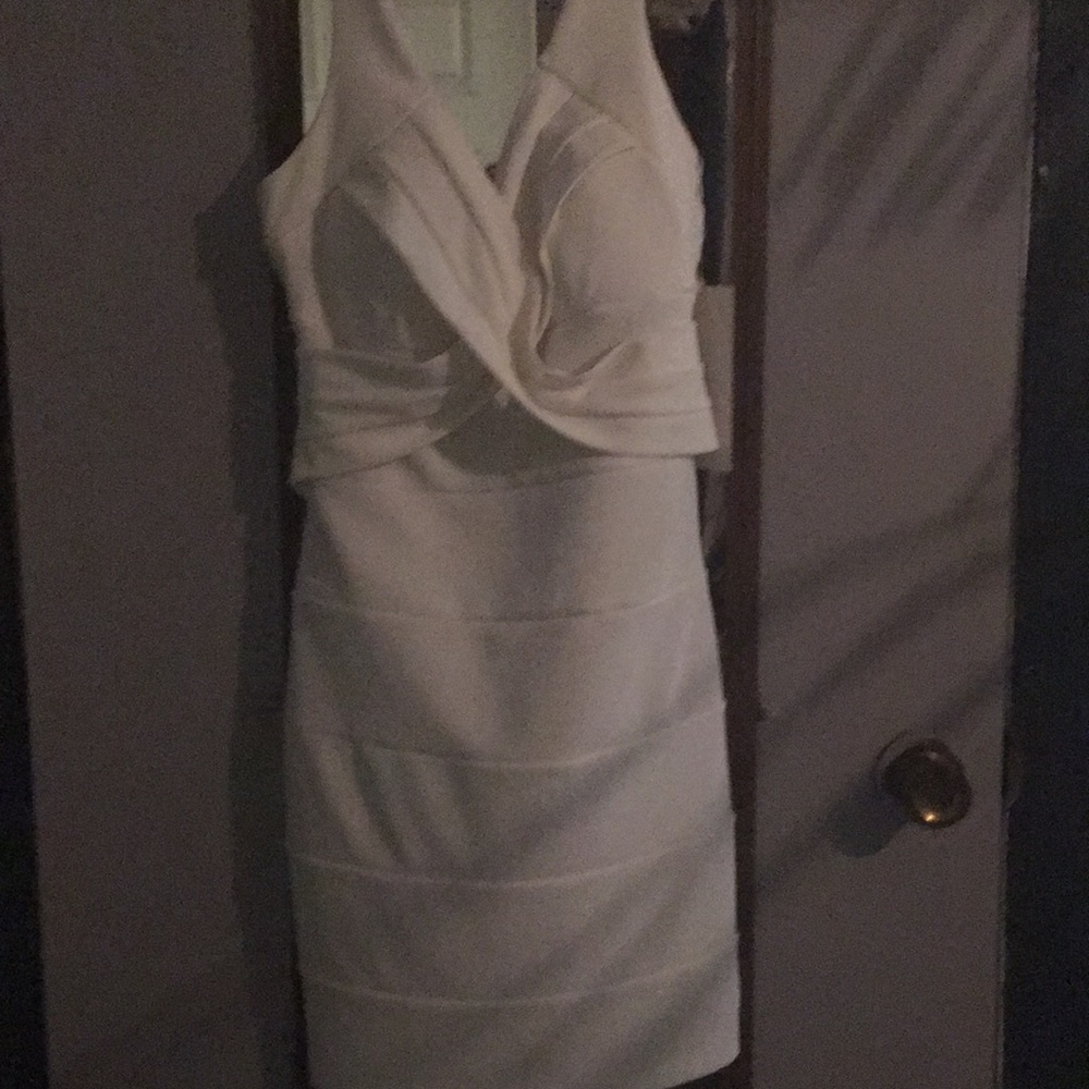 Sexy white dress